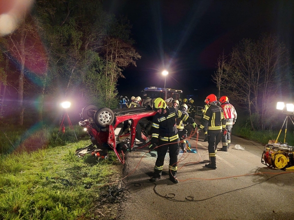 Schwerer Verkehrsunfall