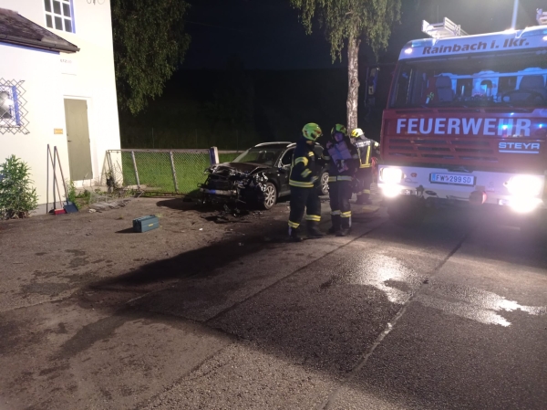 Verkehrsunfall Aufräumarbeiten