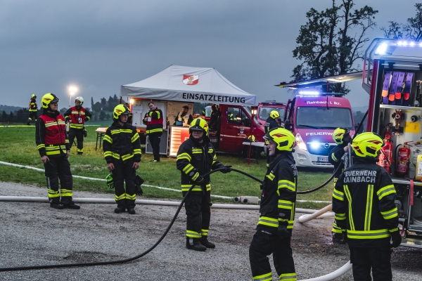 Feuerwehrübung in Rainbach: Gemeinsam für Sicherheit und Rettung